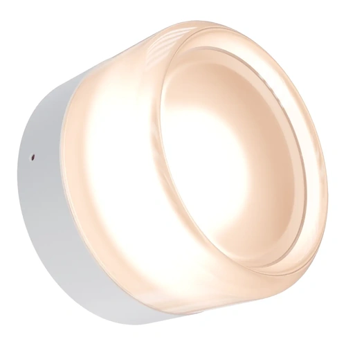 Gull Frosted Acrylic Ø138mm LED Wall Light 5W TRI Colour Non-dimmable White IP65