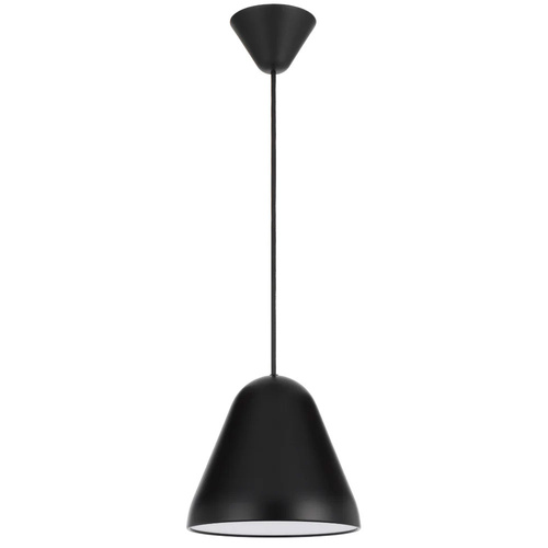 HANAMI 22CM PENDANT 25wE27max D220 H195 CAB 2M BLACK SATIN