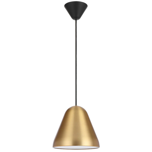 HANAMI 22CM PENDANT 25wE27max D220 H195 CAB 2M BRASS SATIN