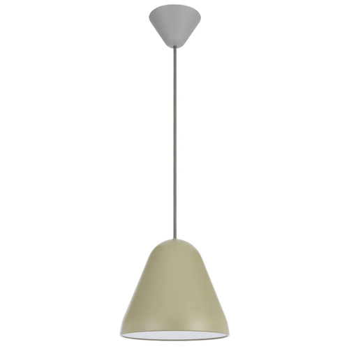 HANAMI 22CM PENDANT 25wE27max D220 H195 CAB 2M GREEN SATIN