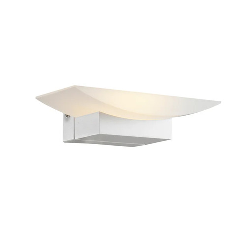 WALL Int City S/M 6W Curved Up/Dn Wh Dim Tri 3K/4K/5.7K 619 Lm