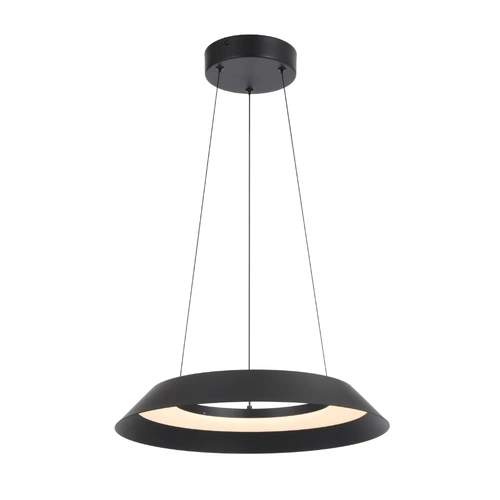 HOVIN 43 PENDANT 22wLED 3000K 1760Lm D430 H60 cab.2m TRIAC DIM BLACK SAND