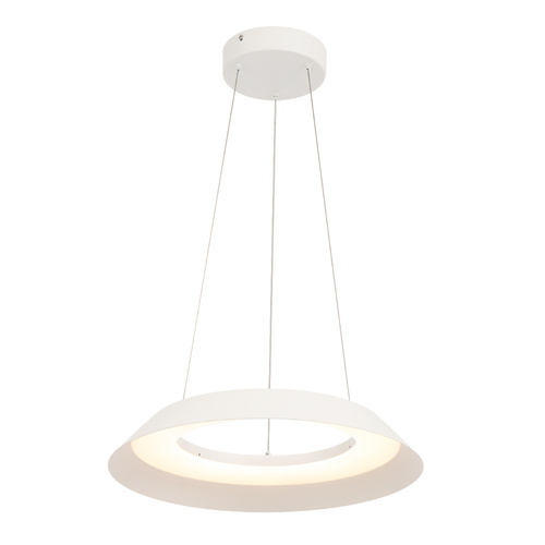 HOVIN 43 PENDANT 22wLED 3000K 1760Lm D430 H60 cab.2M TRIAC DIM WHITE SAND