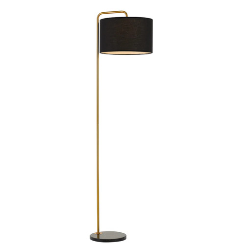 INGRID FL 25wE27max D:350 H:1550 cab:2.0m footswit switch BLACK/GOLD