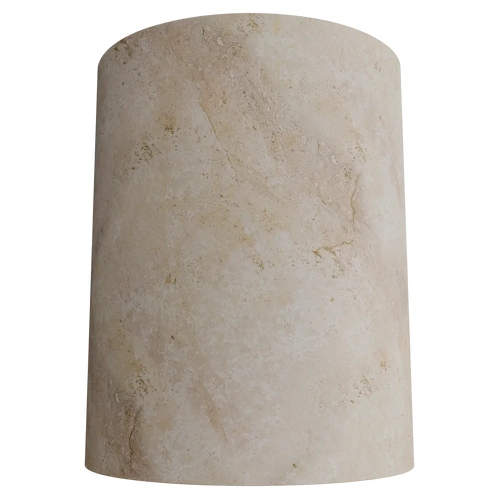 Inspire Travertine 220mm 2*GU10 Wall Light Crafted Travertine IP20