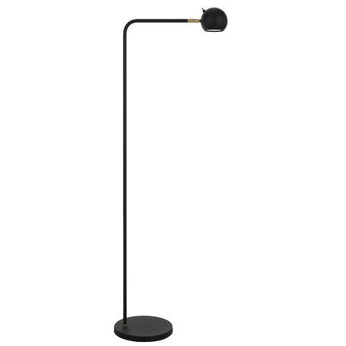 JEREMY FLOOR LAMP 6wGU10max L420 W220 H1220 HEAD D:100 BLACK SAND