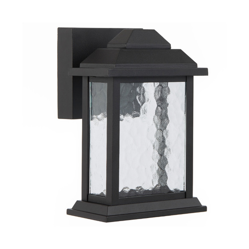 JOVARO 24 EXTERIOR 12wLED 3000K P139 W165 H240 710Lm BLACK SAND/ WATER GLASS