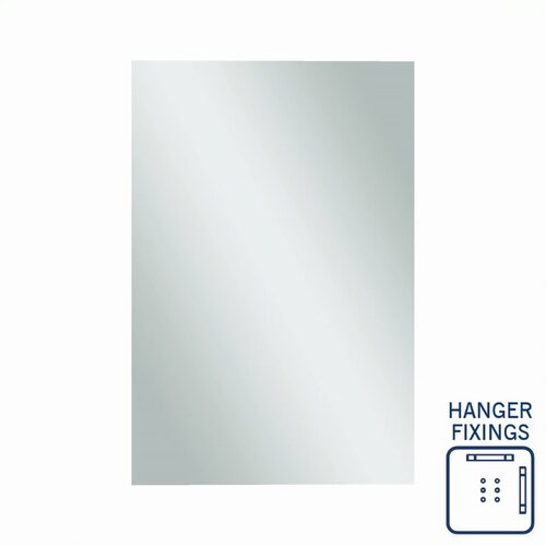 Jackson Rectangle Polished Edge Mirror - 1200x800mm with Hangers