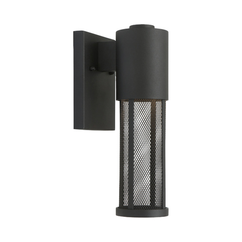 KASSEL 1LT EXTERIOR WALL LIGHT BLACK