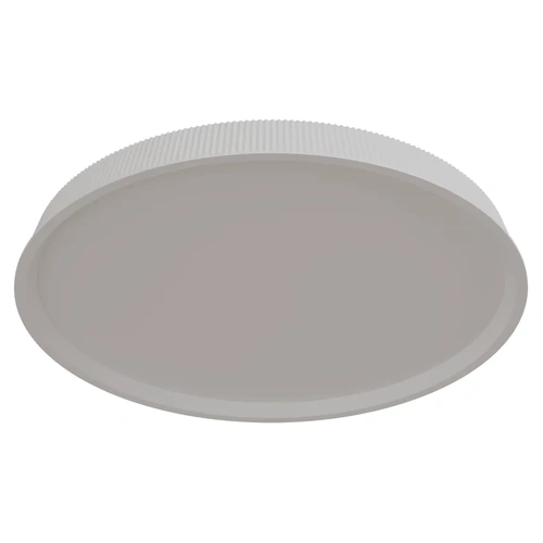 Kinglet 630mm Ribbed LED 75W CTC/Oyster Tri Colour Dimmable White IP20