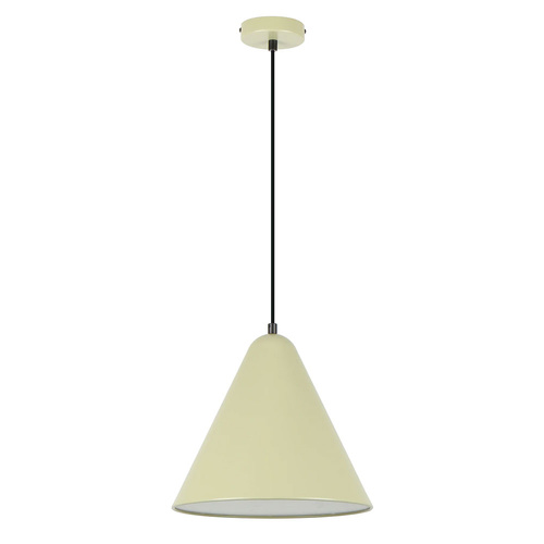 PENDANT ES Apple Green Iron Shade w/Frosted Acrylic Diffuser (Optional) CONE OD300mm