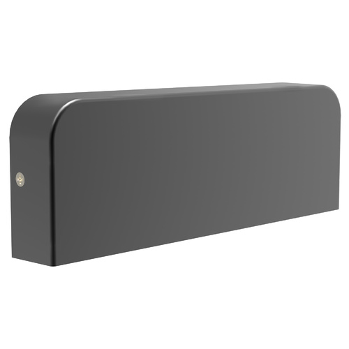 WALL S/M 10W RECT Dark Grey 3K IP54 670 Lm