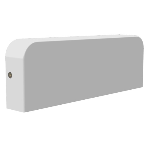 WALL S/M 10W RECT Matt Wh 3K IP54 670 Lm