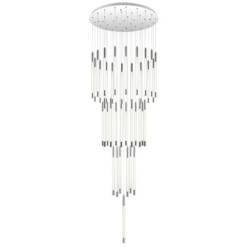 KURTZ  37 LTS LED PENDANT 37*3wSMD LED 4000K NON-DIM D800 H2500 CHROME