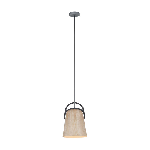 PENDANT ES Natural Oak ELLIPSE OD225mm