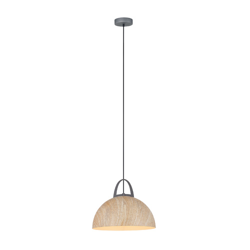 PENDANT ES Natural Oak DOME OD305mm