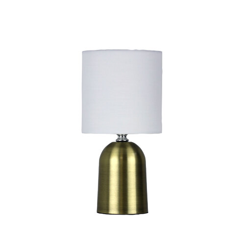ESPEN TOUCH LAMP ANTIQUE BRASS ON/OFF