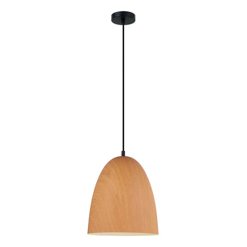 PENDANT ES Cherry Golden Oak OBLONG OD250mm