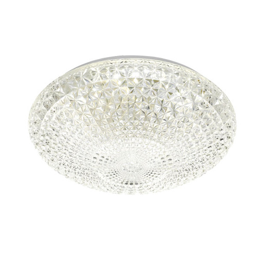 LILAC 40 LED OYSTER 32wLED D:405H:105 3CCT-2600Lm Dim WHITE/CLEAR