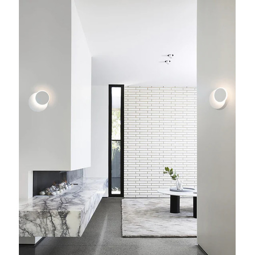 WALL Int City S/M 5W Round Rotatable Wh Dim Tri 3K/4K/5.7K 294 Lm