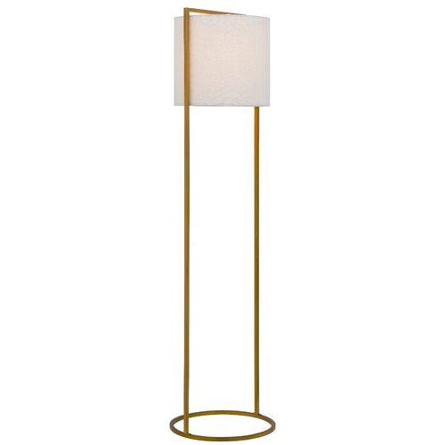 LOFTUS FLOOR LAMP 25wE27max D:400 H:1550 ANT GOLD / IVORY