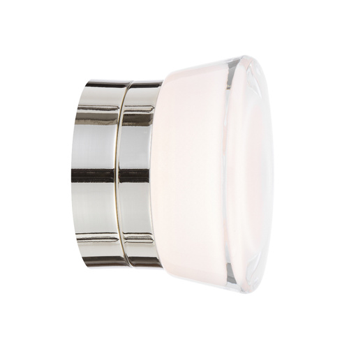 LOMIRA WALL BRACKET 6wLED 3000K 265Lm P100 W138 H138 IP44 POLISHED NICKEL