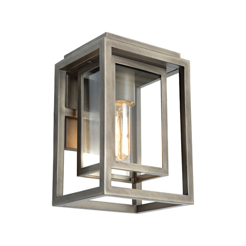 LUTON 1LT EXTERIOR WALL LIGHT OLD BRONZE