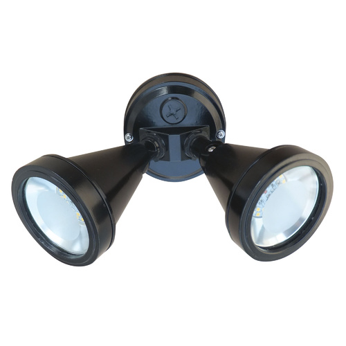 Cadet Led Twin Flood Black