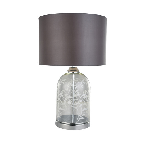 Lerato Patterned Etched Glass Table Lamp 
