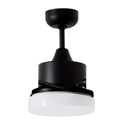 Albatross DC Remote Control Ceiling Fan Motor Only Pack with 24w Tricolour LED Light Matt Black