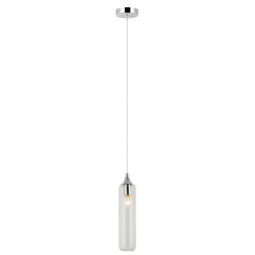 PENDANT ES Clear Glass CYLINDER OD80mm