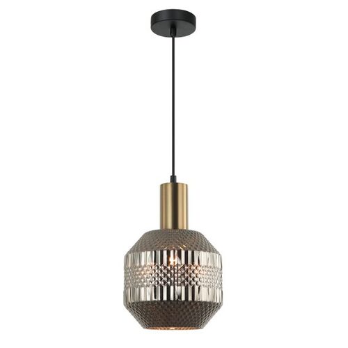 PENDANT ES Chrome Glass Jar OD200mm