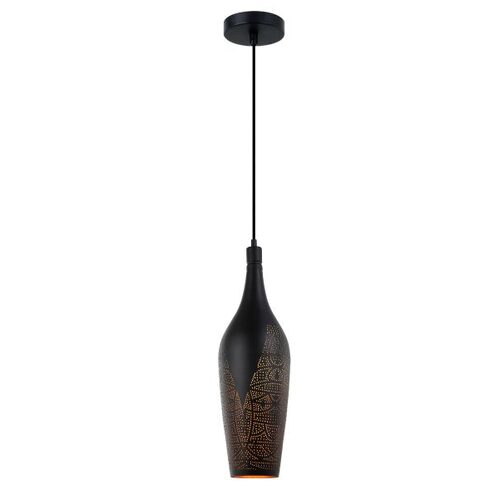 PENDANT ES Black BOTTLE OD160mm w/Gold
