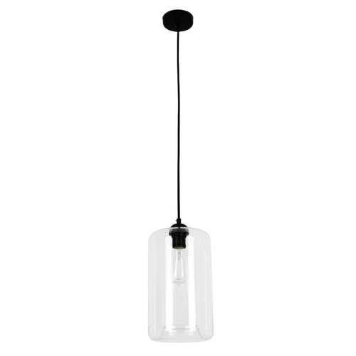 PENDANT ES Clear Glass OBLONG OD180mm