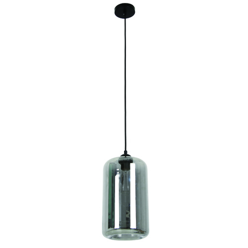 PENDANT Smoked Glass OBLONG OD180mm