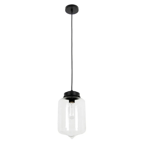 PENDANT ES Clear Glass TIPPED OBLONG OD180mm
