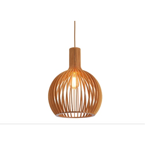 Boaz M N 1 Light Medium 35cm E27 Pendant Natural