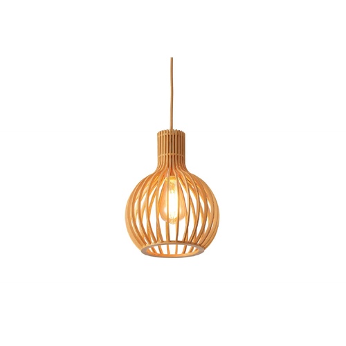 Boaz S N 1 Light Small 23cm E27 Pendant Natural