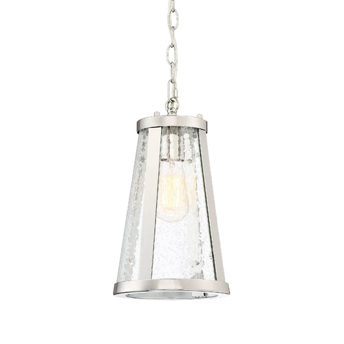 Lauren P1 SN 1 Light Small 20cm E27 Pendant Satin Nickel