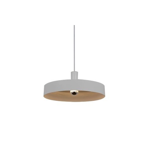 Saturn 35CM WHT 1 Light Medium E27 Pendant White