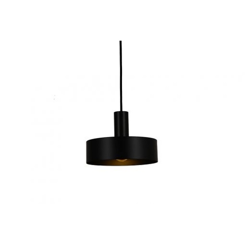 Saturn 20CM BLK 1 Light Small E27 Pendant Black