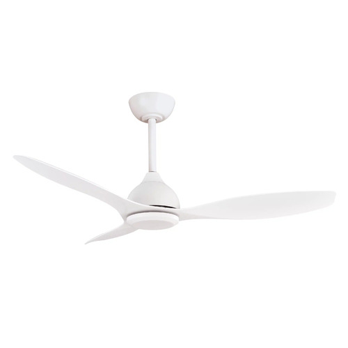 Elite 1220mm 3 ABS Blade DC WIFI & Remote Control Ceiling Fan Only Matt White