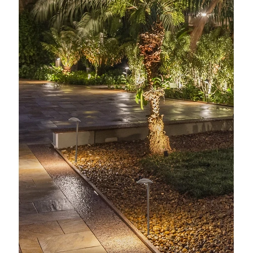SPIKE LED Fixed Aged Brass 12V AC/DC 5W 3000K 400Lm IP65 L500mm Anti Glare