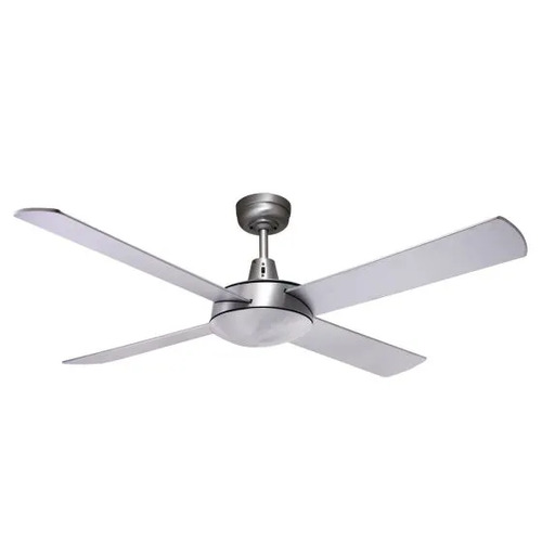 Jewel 1320mm 4 Blade Ceiling Fan Only Brushed Aluminium