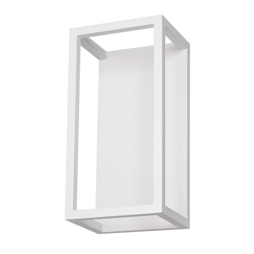 Mirage 12W LED Tricolour Wall Exterior Matt White