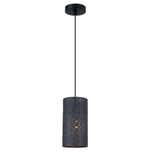 PENDANT ES Embossed Blk OBLONG OD130mm