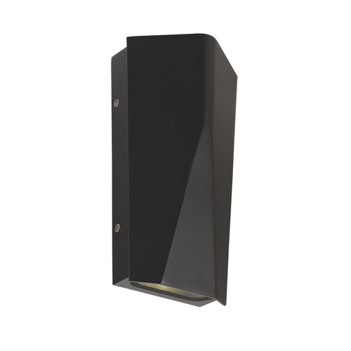 MONZA EXTERIOR WALL LAMP 11wLED  H200 W106 P58 IP65 BLACK 4000K