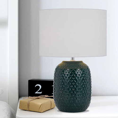MOVAL TABLE LAMP 25wE27max H:450 D:300 GREEN/WHITE