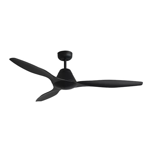 Triumph 1250mm 3 Blade Ceiling Fan Only Matt Black