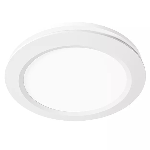 Saturn Round 200mm Exhaust Fan White with 13w Tricolour LED Light